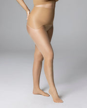 Collant Opaque beige coté