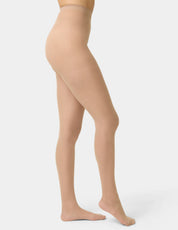 Collants Taille Haute beige