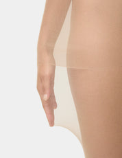 Collants Taille Haute beige prés