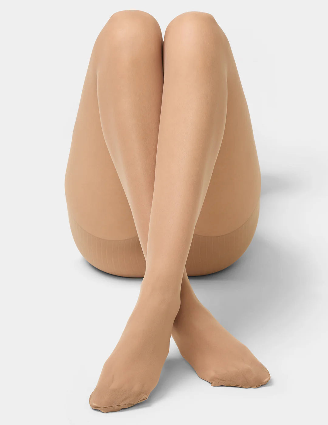Collants Gainant beige jambes