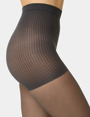 Collants Gainant noir coté