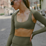 haut manche longue sport