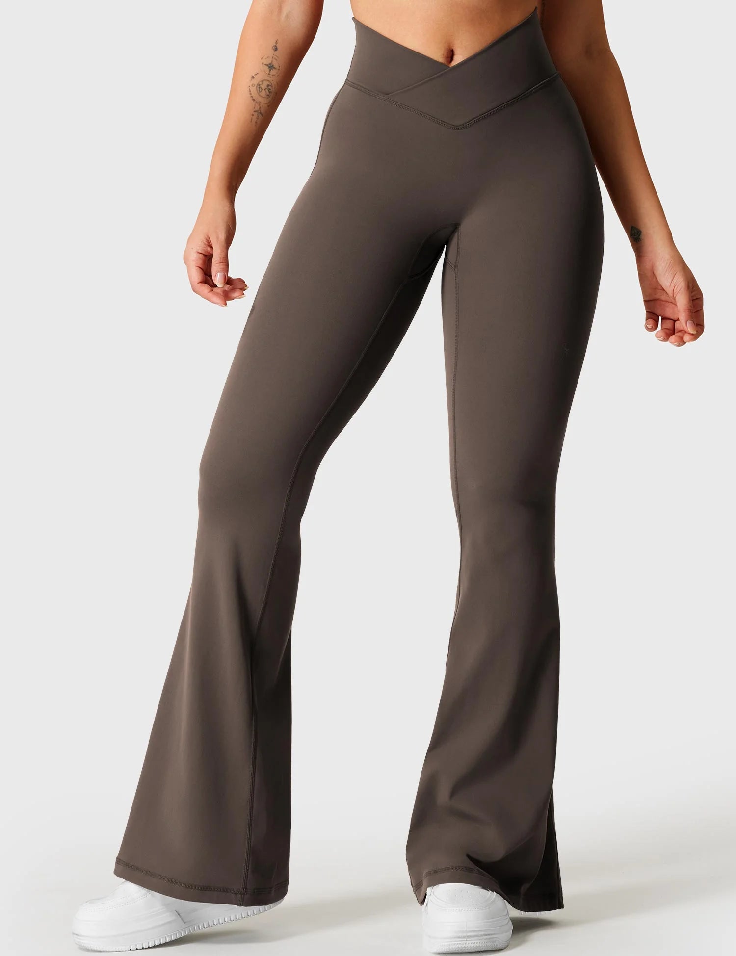 Legging evasé Taille En V