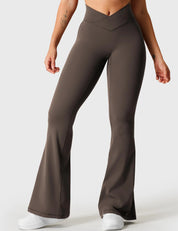 Legging evasé Taille En V