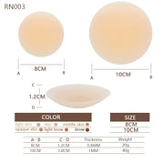 Sticky Bra Silicone Nipple Cover Lift Up Bra Invisible Comfortable Reusable Chest Breast Petals Strap Bikini Pad for Women Girl