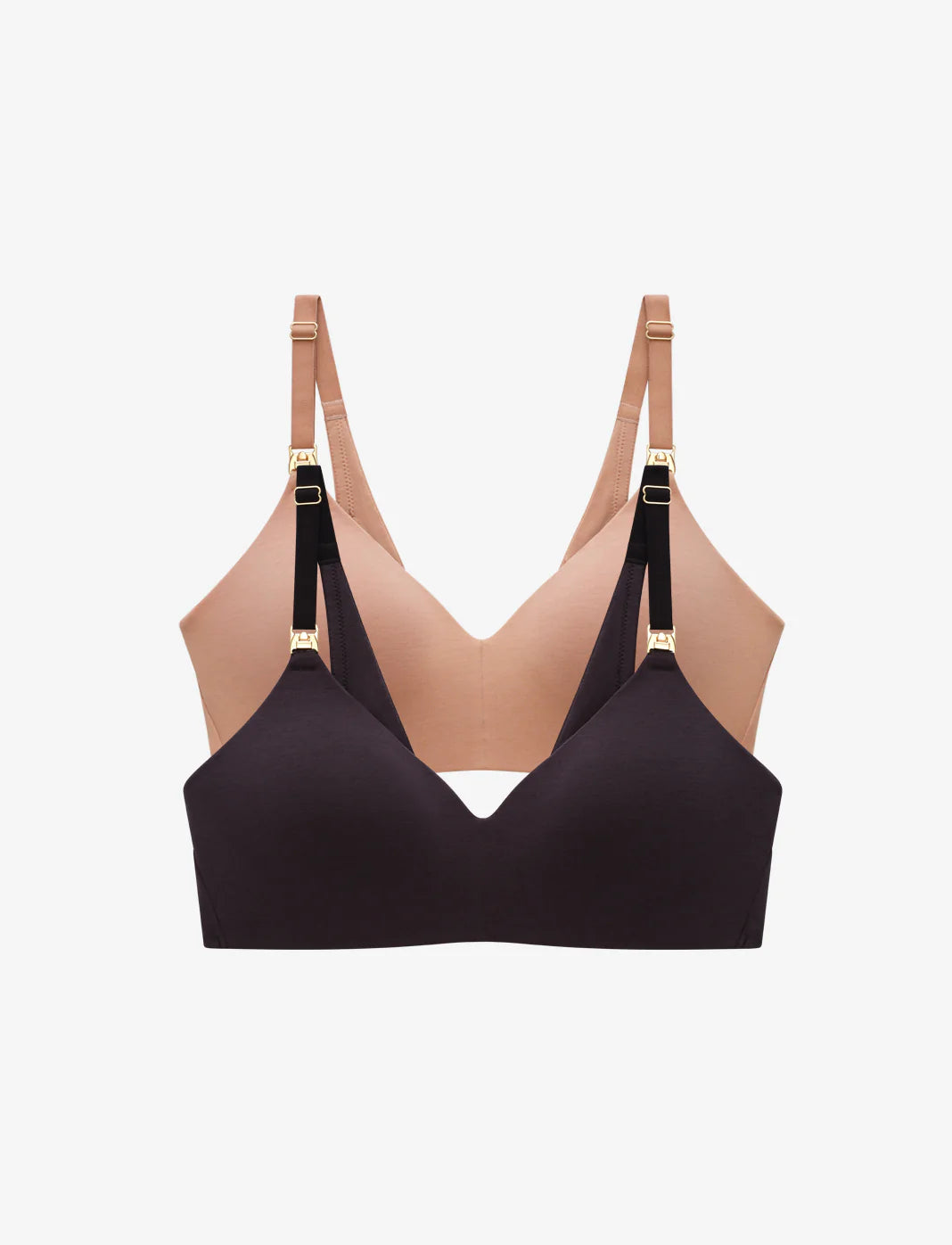 Soutien-Gorge D'allaitement noir et beige