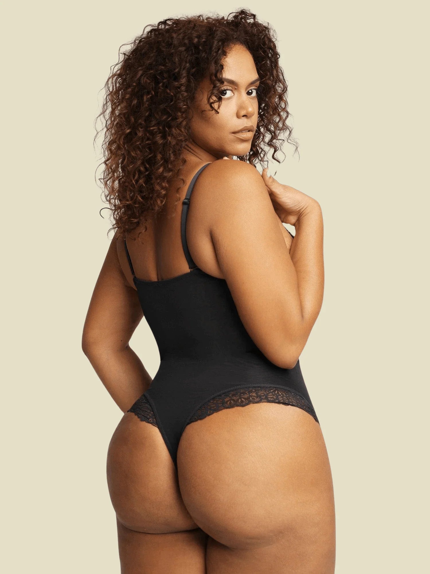 Body Gainant Dentelle Noir