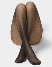 collants résille noir basic twins