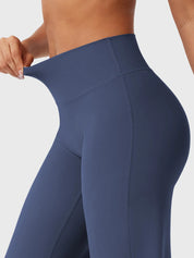 legging twins bleue debout coté 