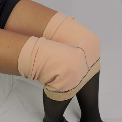 Collant polaire thermique femme noir – chaud et confortable
