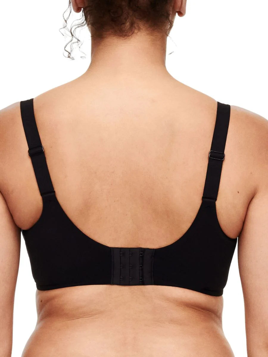 soutien gorge grande taille noir dos